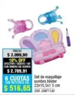 Rio Shop Deco Set de maquillaje sombra blister oferta