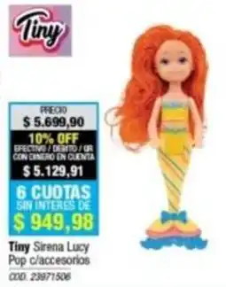 Rio Shop Deco Tiny sirena lucy oferta