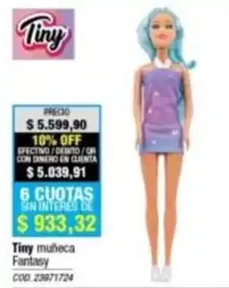 Rio Shop Deco Tiny muñeca Fantasy oferta