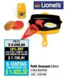 Rio Shop Deco Lionel's petit gourmet bifera oferta