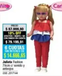 Rio Shop Deco Julieta Fashion oferta