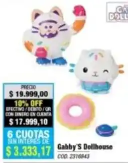 Rio Shop Deco Gabby'S Dollhouse oferta