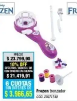 Rio Shop Deco Frozen trenzador oferta