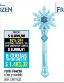 Rio Shop Deco Frozen varita oferta