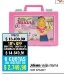 Rio Shop Deco Juliana valija mama oferta