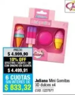Rio Shop Deco Juliana mini gomitas oferta
