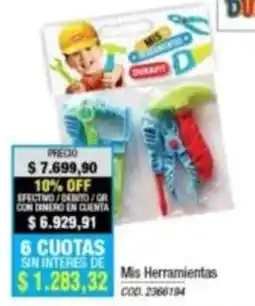 Rio Shop Deco Mis Herramientas oferta