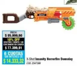 Rio Shop Deco X-Shot Insanity Horrorfire Domsday oferta