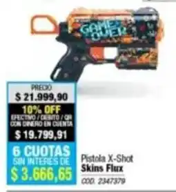 Rio Shop Deco X-Shot pistola skins flux oferta