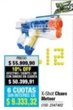 Rio Shop Deco X-shot chaos meteor oferta