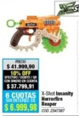 Rio Shop Deco X-shot insanity horrorfire reaper oferta
