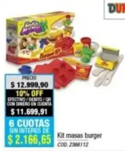 Rio Shop Deco Dulce masas burger oferta