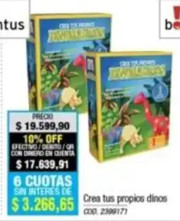 Rio Shop Deco Crea tus propios dinos oferta