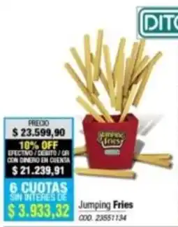 Rio Shop Deco Dito jumping fries oferta