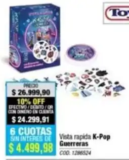 Rio Shop Deco Toy K-Pop Guerreras oferta