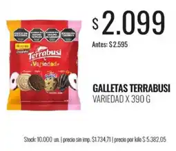 Supermercados Tadicor Terrabusi galletas variedad oferta