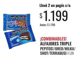Supermercados Tadicor Pepitos! alfajores triple oferta
