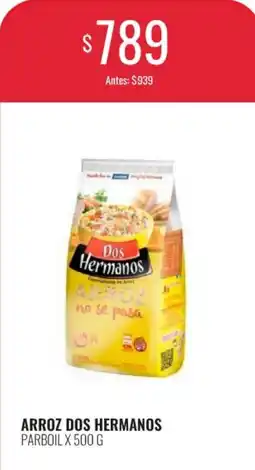 Supermercados Tadicor Dos hermanos arroz parboil oferta