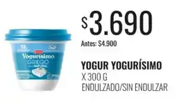 Supermercados Tadicor Yogurisimo yogur griego natural oferta