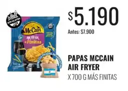 Supermercados Tadicor McCain papas air fryer oferta
