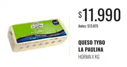 Supermercados Tadicor La paulina queso tybo oferta