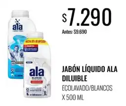 Supermercados Tadicor Ala jabón líquido ala diluible oferta