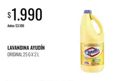 Supermercados Tadicor Ayudín lavandina oferta