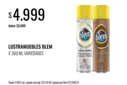 Supermercados Tadicor Blem lustramuebles oferta