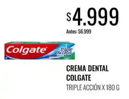 Supermercados Tadicor Colgate crema dental triple acción oferta