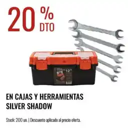 Supermercados Tadicor Silver shadow cajas y herramientas oferta