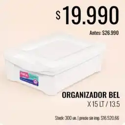 Supermercados Tadicor Bel organizador oferta