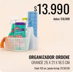 Supermercados Tadicor Organizador ordene oferta