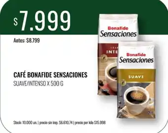Bonafide café sensaciones