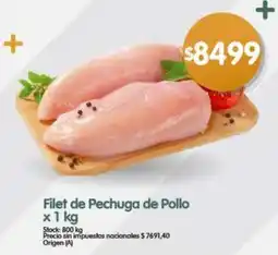 Supermercados Buenos Días Filet de Pechuga de Pollo oferta