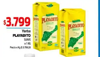 Playadito yerba suave
