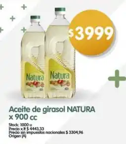 Supermercados Buenos Días Natura aceite de girasol oferta