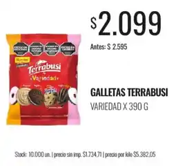 Super MAMI Terrabusi galletas variedad oferta