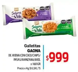 Supermercados Top Sabores de Vida galletitas oferta