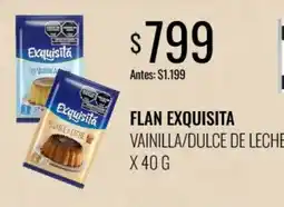 Super MAMI Exquisita flan vainilla/dulce de leche oferta