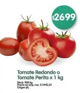 Supermercados Buenos Días Tomate Redondo o Tomate Perita oferta