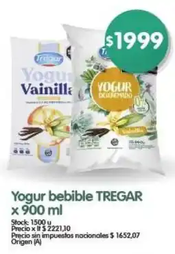 Supermercados Buenos Días Tregar yogur bebible oferta