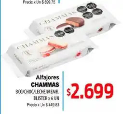 Supermercados Top Chammas alfajores oferta