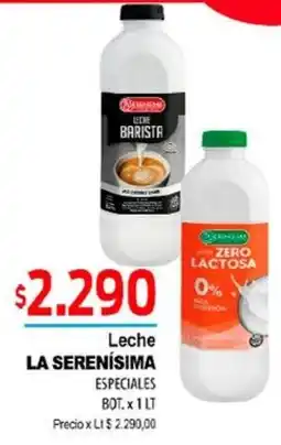 Supermercados Top La serenisima leche especiales oferta