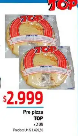Supermercados Top Top pre pizza oferta