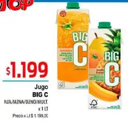 Supermercados Top Big c jugo oferta