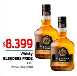 Supermercados Top Blenders pride whisky oferta