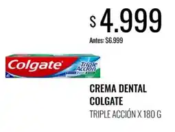 Super MAMI Colgate crema dental triple acción oferta