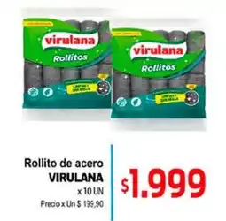 Supermercados Top Virulana rollitos oferta