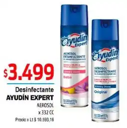 Supermercados Top Ayudín expert desinfectante aerosol oferta