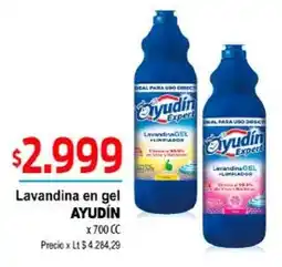 Supermercados Top Ayudín lavandina en gel oferta